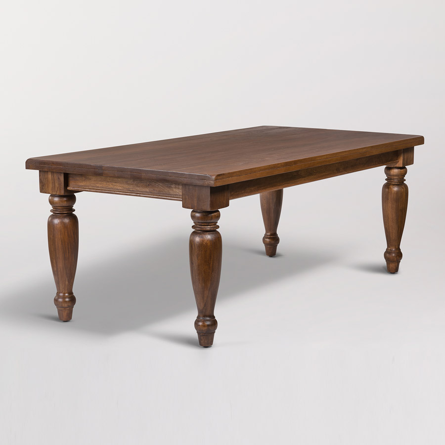 Sonoma 84″ Rectangular Dining Table – Alder & Tweed Furniture