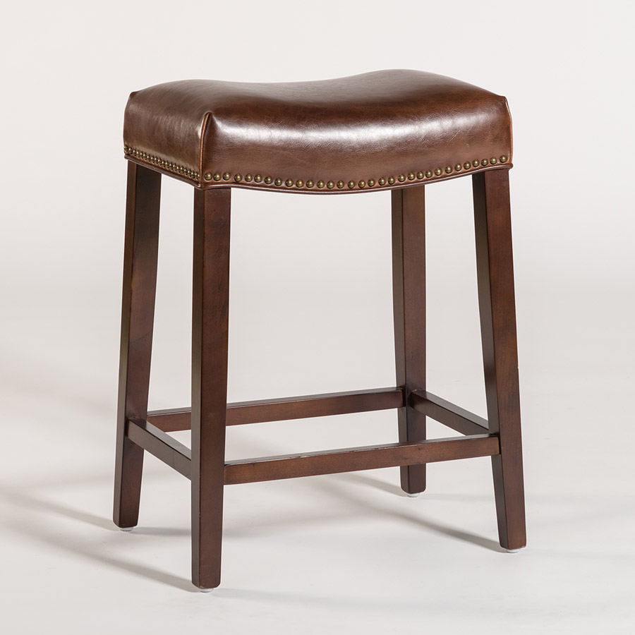 Saddle Bar Stool – Alder and Tweed Furniture